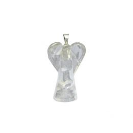 Cuarzo Cristal Colgante Ángel 2cm